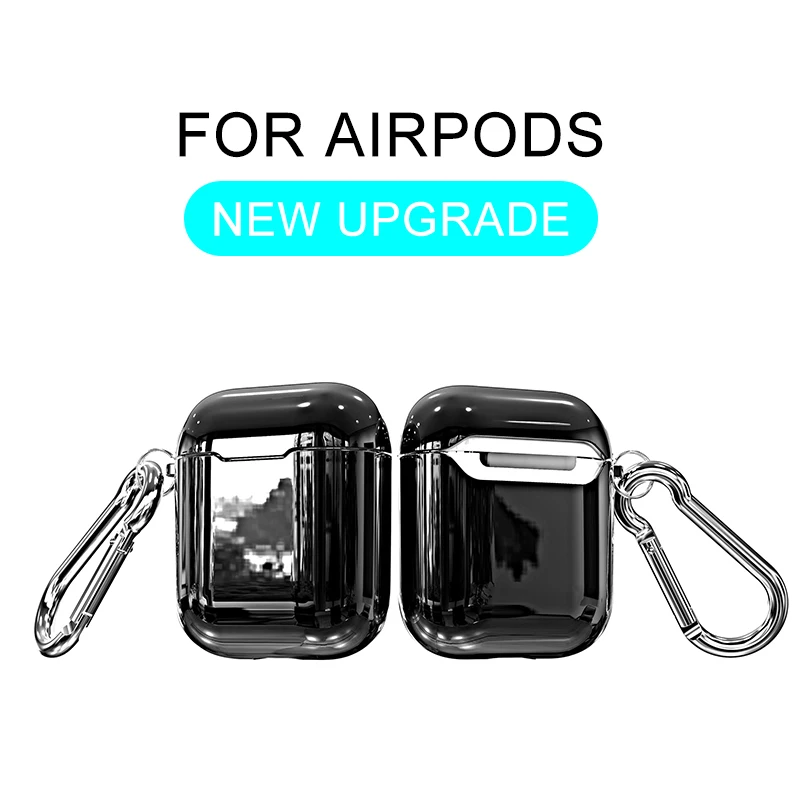 Новое покрытие для чехлов Airpod Airpods1 2nd роскошный защитный чехол для наушников Apple Airpods 1 и 2 с защитой от ударов
