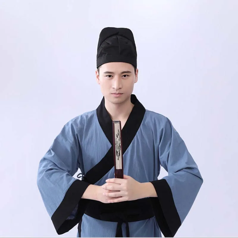 Шапка Hanfu для мужчин головной убор от Futou TANGJian Tangzhi ханьфу Mingzhi женское черное