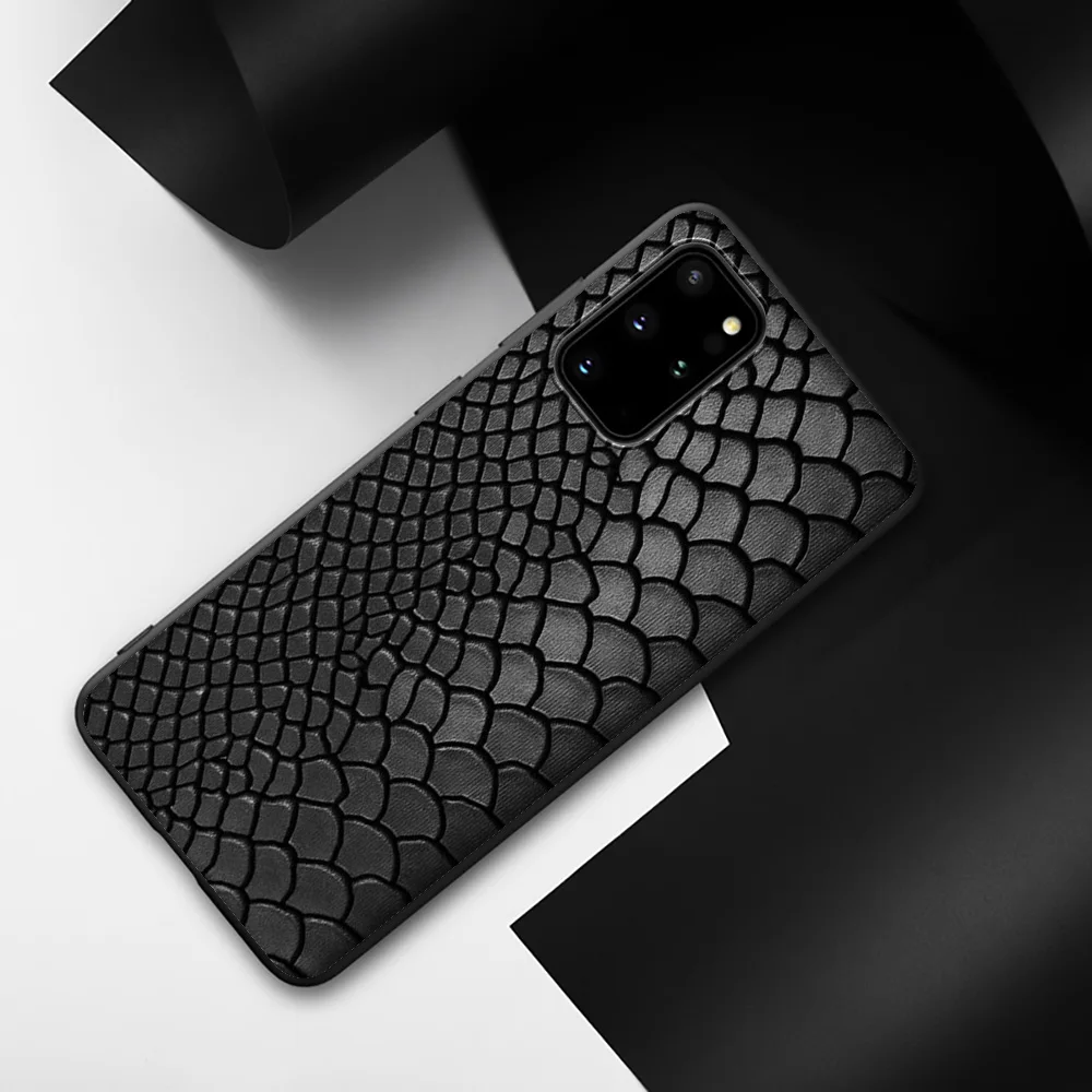 Мягкий чехол Lavaza из змеиной кожи для Samsung Note A3 A5 A6 A7 A8 A9 A10s A20s A30s A40s A50s 10 A70 8 9 J6 Plus |