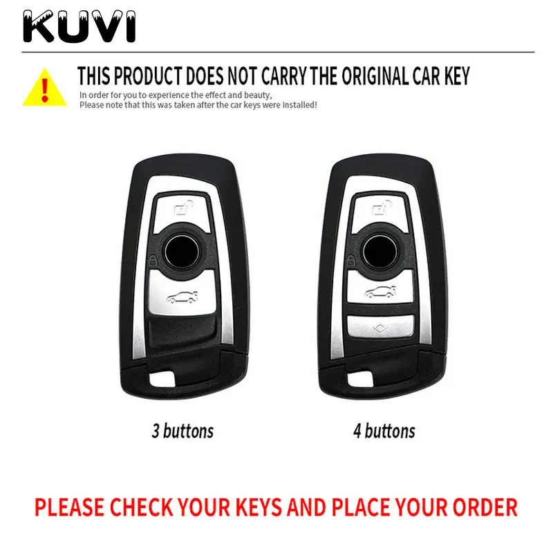 Кожаный ТПУ чехол для автомобильного ключа с дистанционным управлением BMW 1 3 5 7