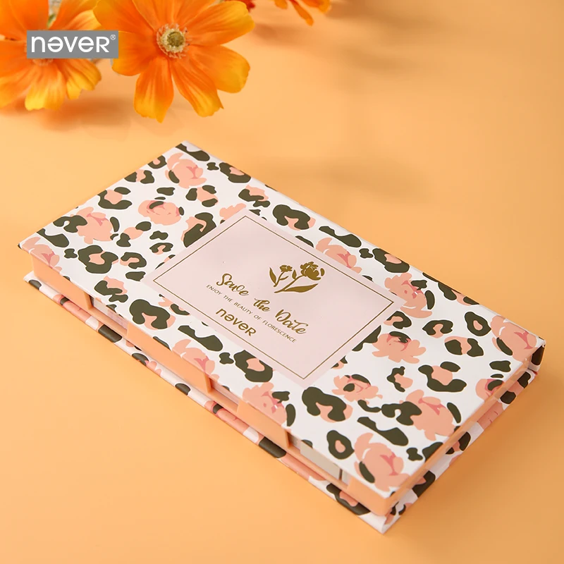Никогда не леопардовые зерна Kawaii Липкие заметки набор планировщик наклейки