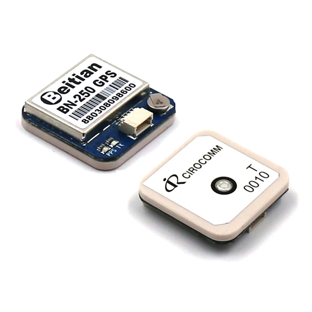 Beitian BN 250 25*25*6 мм GPS Модуль UART TTL уровень GLONASS GNSS модуль с вспышкой CIROCOMM 0010