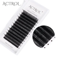 actrol yy shape eyelash extension cd curl high quality wimpers individual eyelashes soft natural invividual lashes wholesale