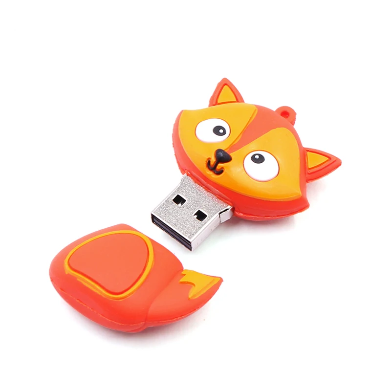 USB-флеш-накопитель в виде пингвина совы лисы 16/32/64 ГБ 128 | Компьютеры и офис