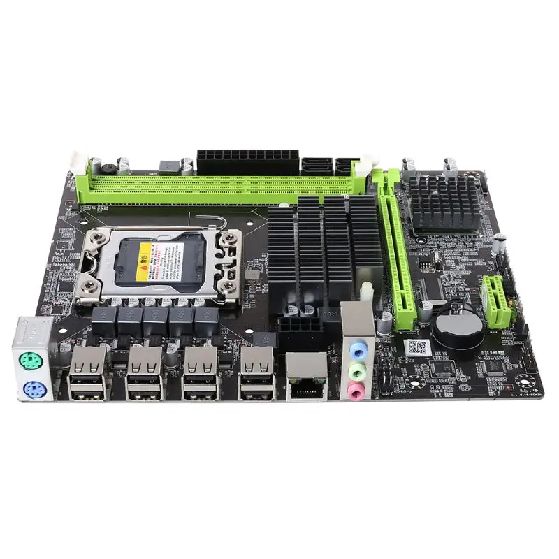 X58 LGA 1366 материнская плата поддерживает серверную память REG ECC и материнскую плату с процессором Xeon