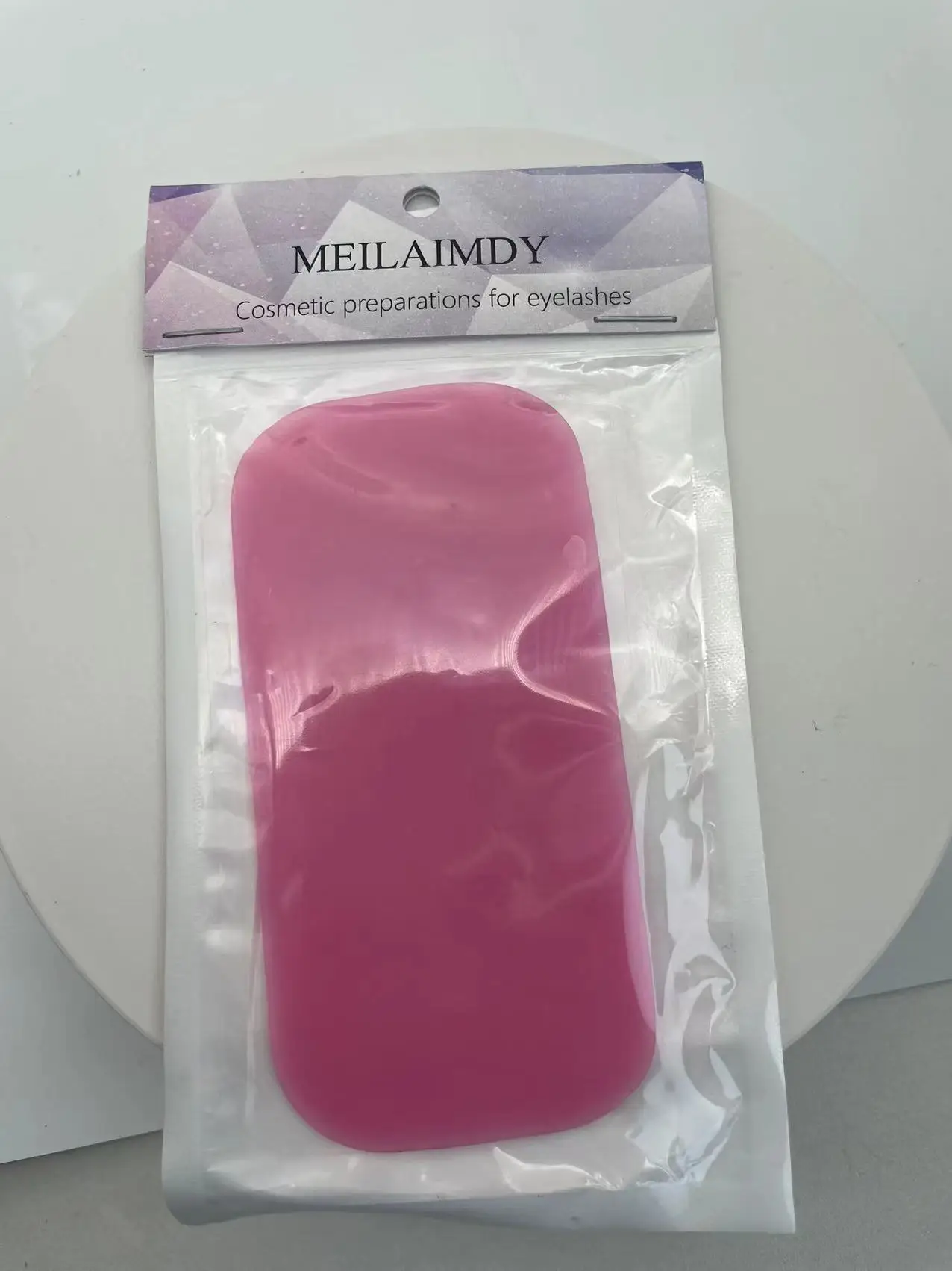 

Поддон для наращивания ресниц MEILAIMDY, косметическая Подставка для ресниц, прозрачный держатель для ресниц