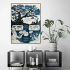 Декоративная карта в стиле ретро 59*84 см, абстрактный постер, Экологически чистая Картина на холсте, Настенная картина, карта для гостиной, украшение для дома