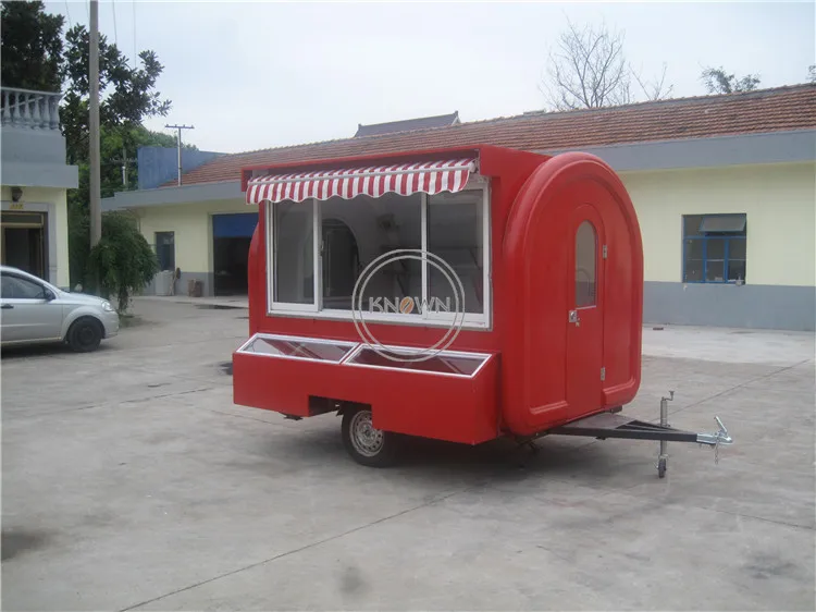 Тележка для перевозки продуктов питания грузовик быстрой еды тележка хот догов