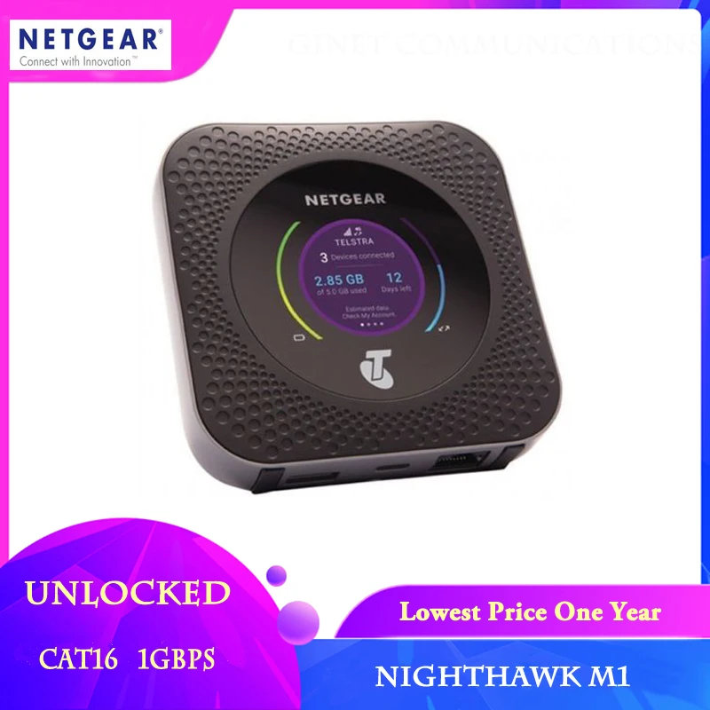 

Новый разблокированный мобильный роутер Nighthawk M1 MR1100 4GX Gigabit LTE cat16 MaX поддержка LTE 4GX Bands B1/B3/B7/B8/B28/B30/B41