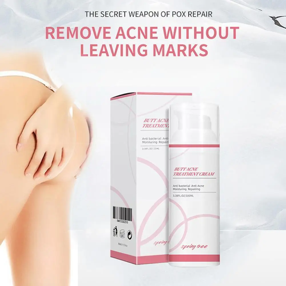 

Buttock Acne Cream Hip Pimples Treatment Moisturizing Care Body And 100ml Repair Softens Skin Q9l9