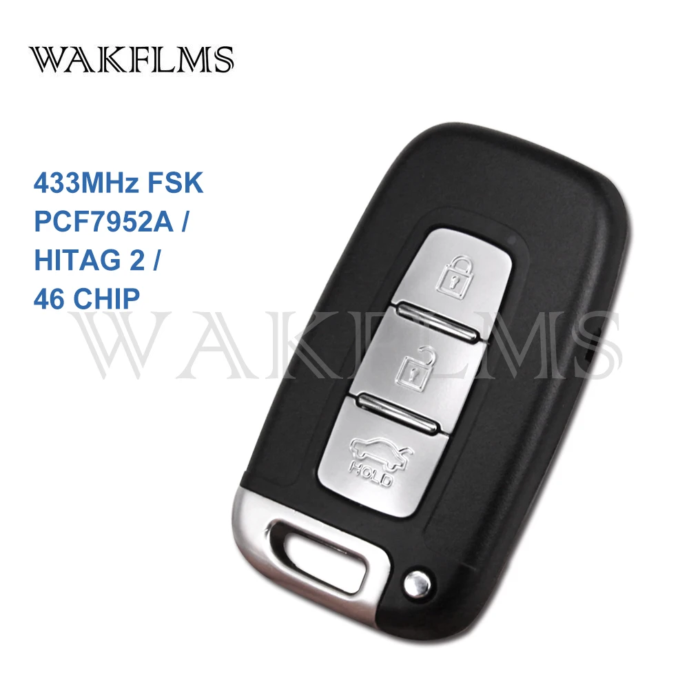Smart Card Keyless Entry Automotive Remote Car Key For HYUNDAI I30 I45 IX35 Genesis Equus Veloster Tucson Sonata Elantra | Автомобили и