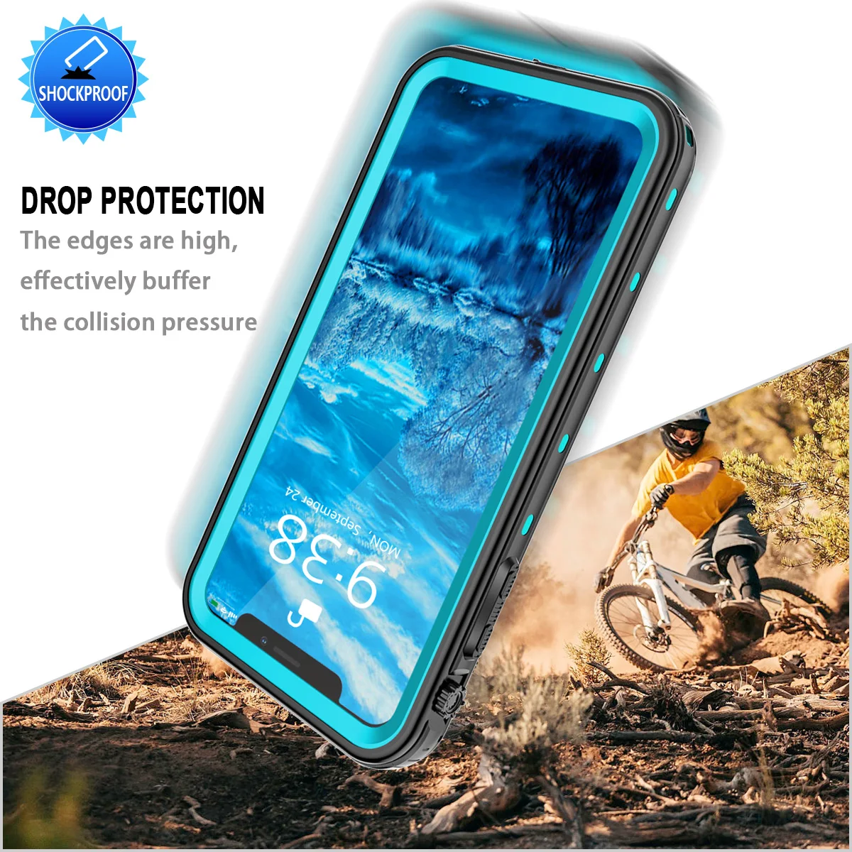 SHELLBOX IP68 Водонепроницаемый чехол для iPhone X XR XS MAX 8 7 Чехол пакет сумка Чехлы для телефона Coque водонепроницаемый чехол для телефона