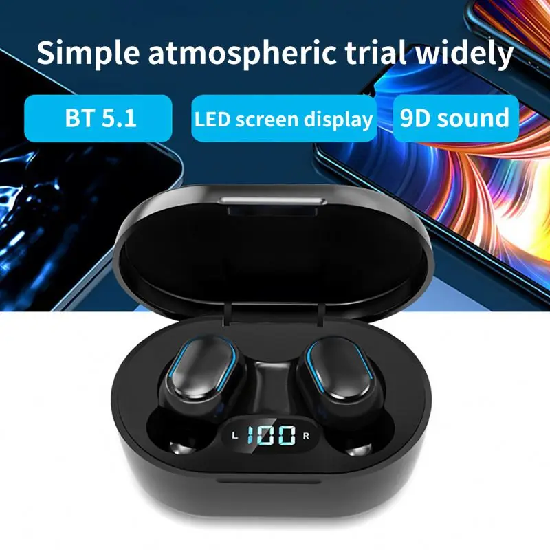 Tws-наушники E7s с поддержкой Bluetooth 5 0 и шумоподавлением | Электроника