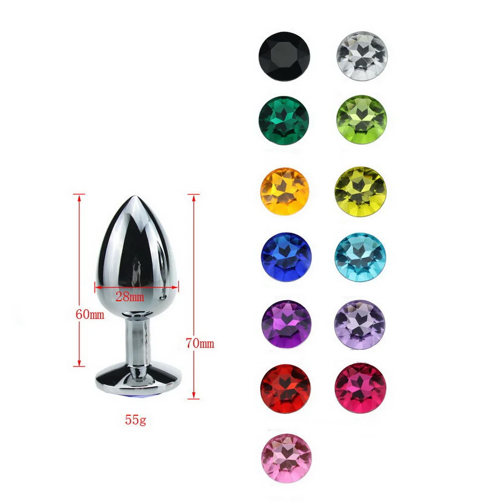 Stainless Steel Butt Plug Anal Beads Crystal Jewelry Heart Stimulator Sex Toys Dildo Gay Products | Красота и здоровье