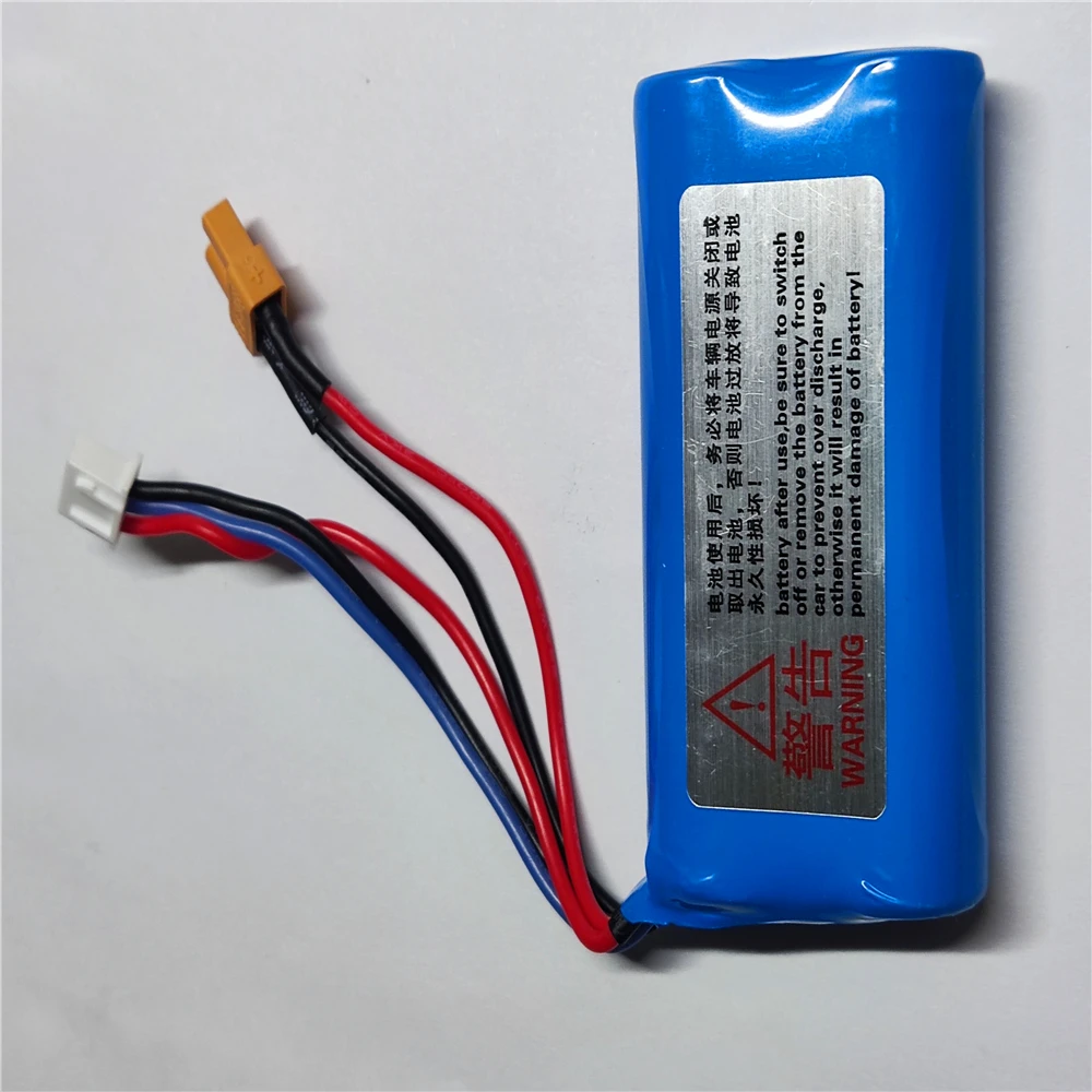 Бесплатная доставка литий-ионный Аккумулятор 7 4 в 2000 мАч для Huina 1580/1582/1583/1594 RC 1/14