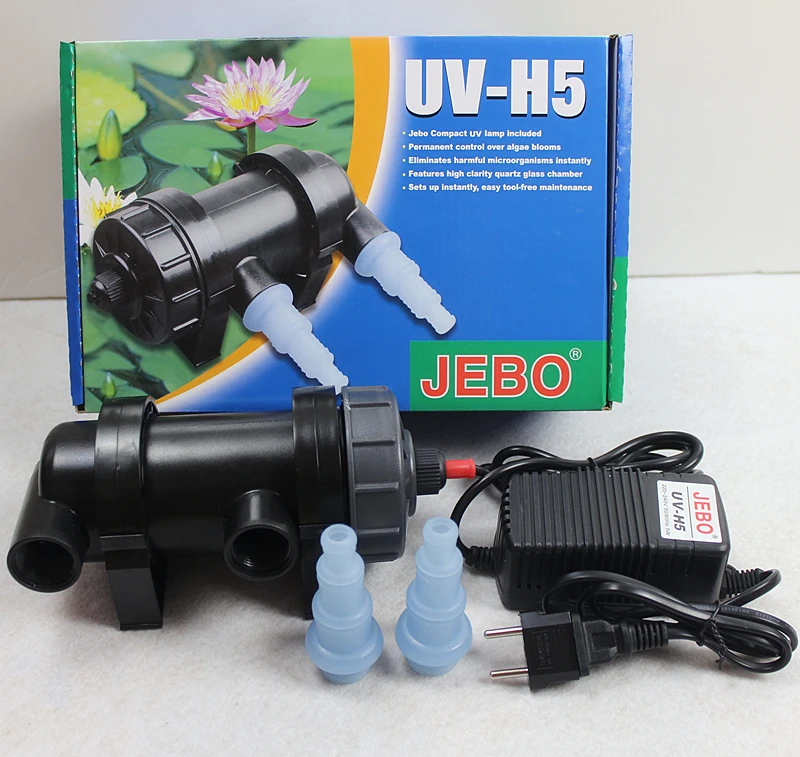 УФ стерилизатор JEBO 220 240 В светильник аквариума пруда кораллового кои с