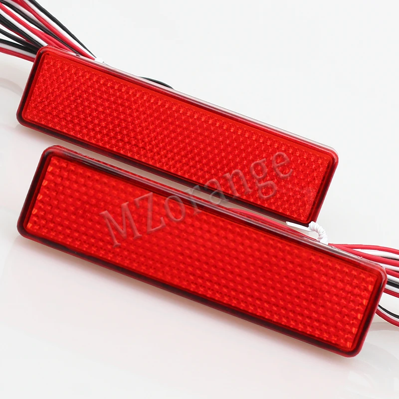 

Светоотражатель заднего бампера автомобиля 2 шт. светильник, черные/красные линзы для Vauxhall, Opel Vivaro Movano, Nissan Primastar