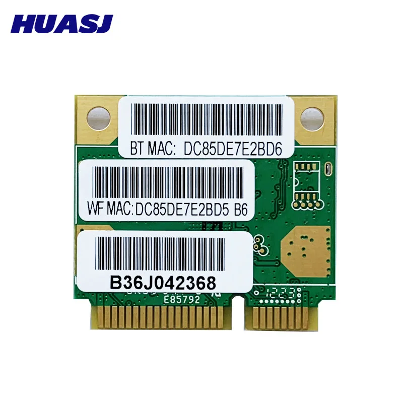 Huasj AzureWave AW-NB087H-LE RT3290LE RT3290 150 Мбит/с 802.11b / n media mini PCIe pci-express BT3.0 Wlan Беспроводная карта