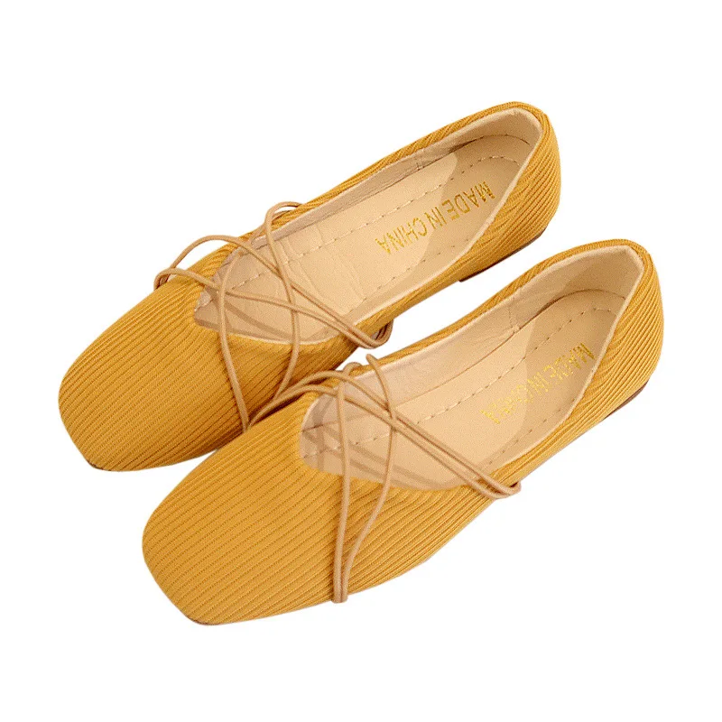 

Spring Women Flats Shoes Woman Genuine Leather Flats Ladies Shoes Female Cutout Slip On Ballet Flat Loafers Big Size
