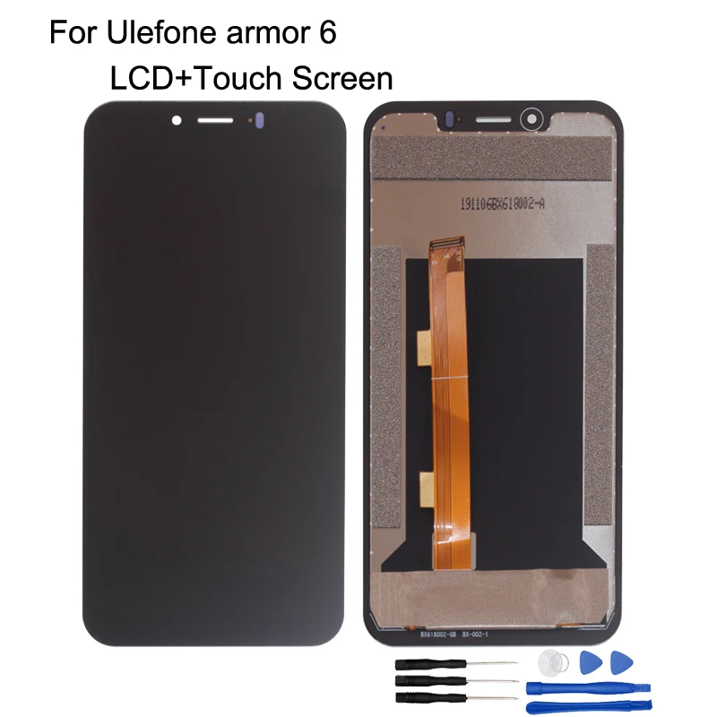 Оригинальный ЖК-дисплей для Ulefone Armor 6 аксессуары телефонов 6E | Мобильные телефоны