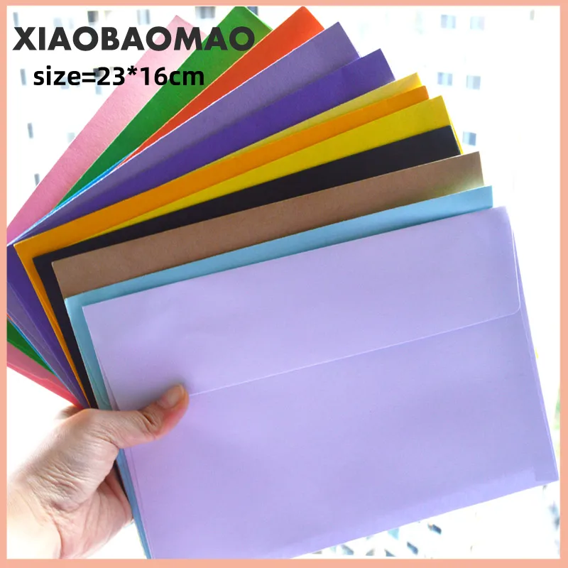 Конверты в западном стиле A5 25 шт./лот 16 х230 мм конверты для купюр и получения