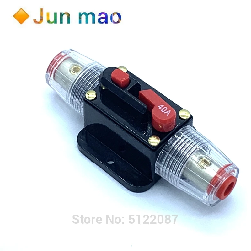 Прерыватель цепи усилителя звука для грузовика 100 А 50 60 80 150 12 В 24 блок