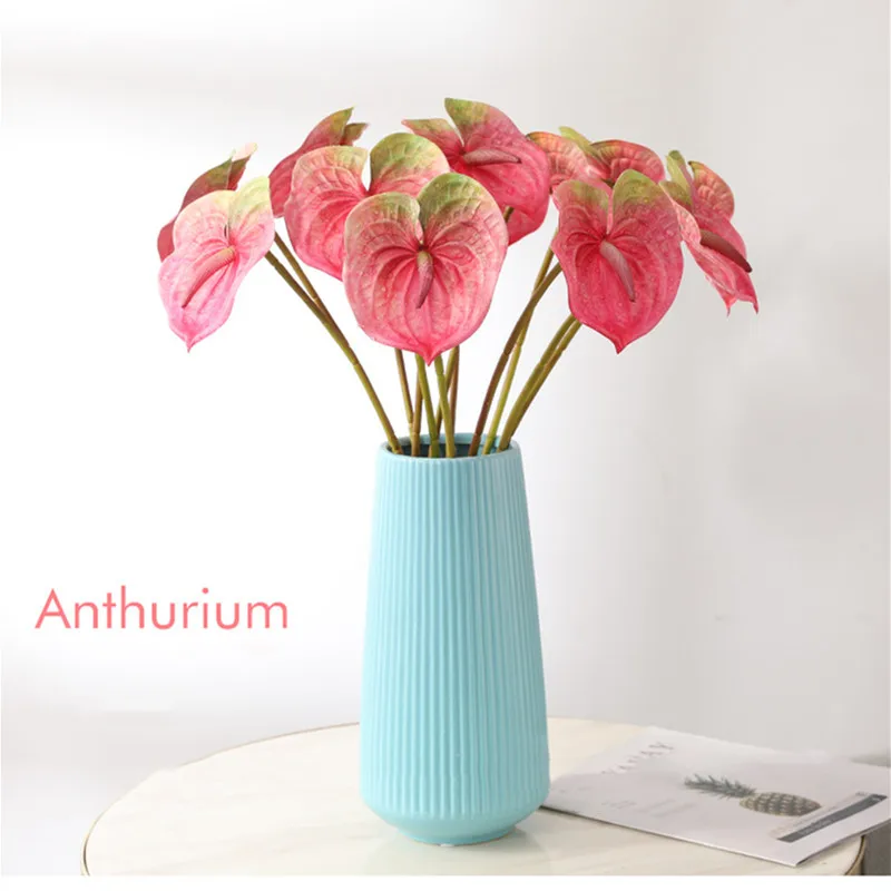 Букет искусственных цветов искусственный антуриум букет бонсай на свадьбу