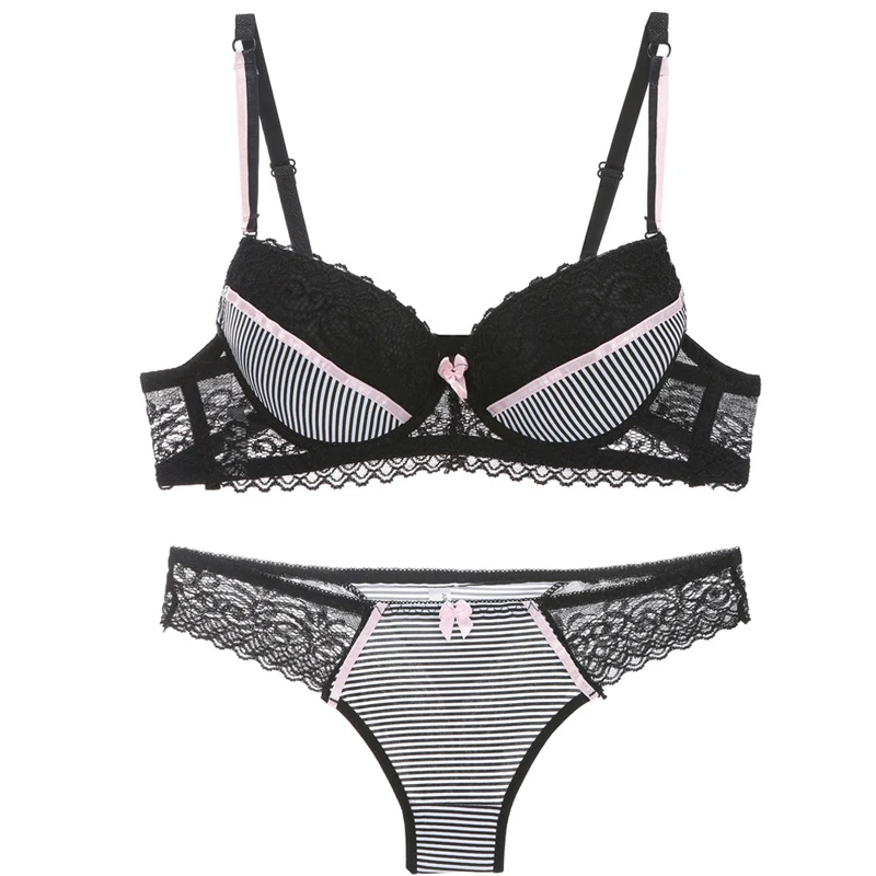 

Женское сексуальное нижнее белье, набор белья, бюстгальтер, тонкий кружевной бюстгальтер, прозрачный, в стиле пэчворк, тонкий комплект нижн...