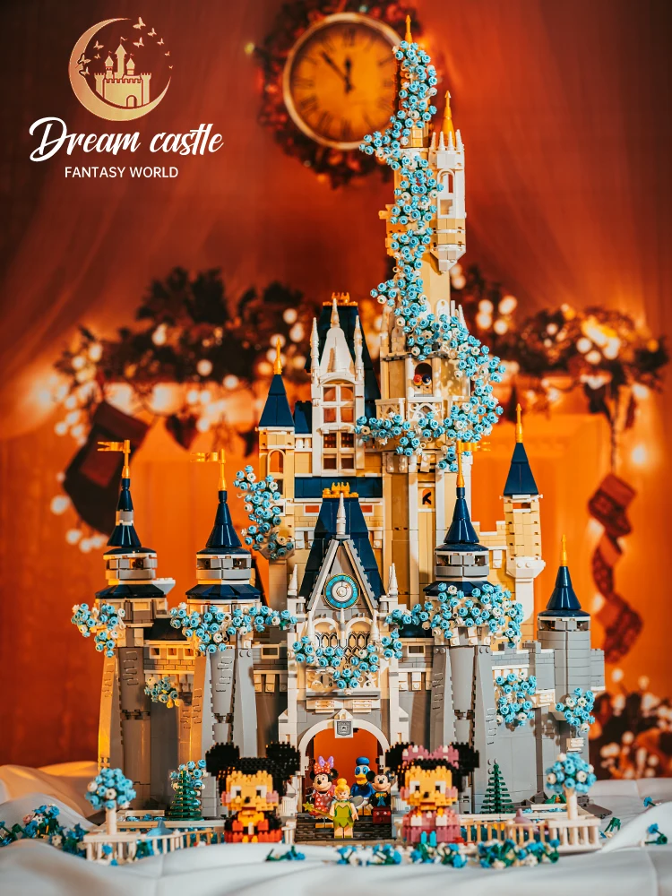 

Disney Girls Princess Cinderella Castle 71040 Adult Children Large Model Assembled Kit bricks Architecture Building Block Toy