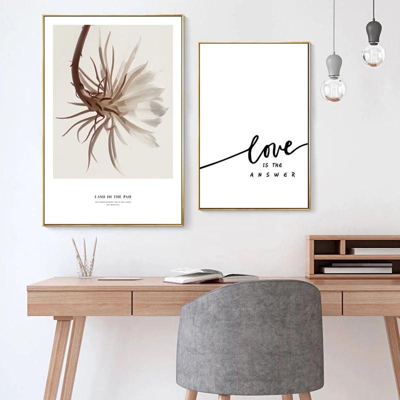 Настенная картина в скандинавском стиле рисунок на холсте с изображением