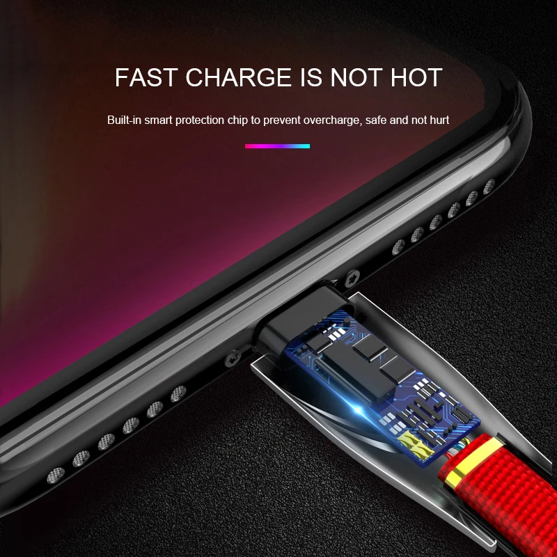 new data line android zinc alloy data line is suitable for phone type c data line tri color one meter universal data line free global shipping