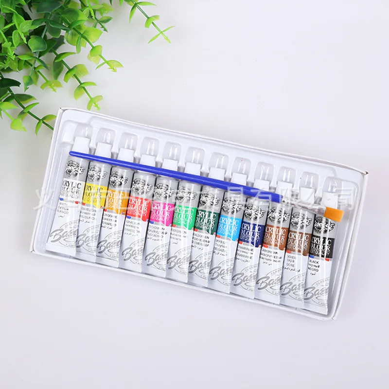 

12 цветов, 6 цветов, детский набор, керамический камень, рисование ногтей, искусство «сделай сам», рисование красками