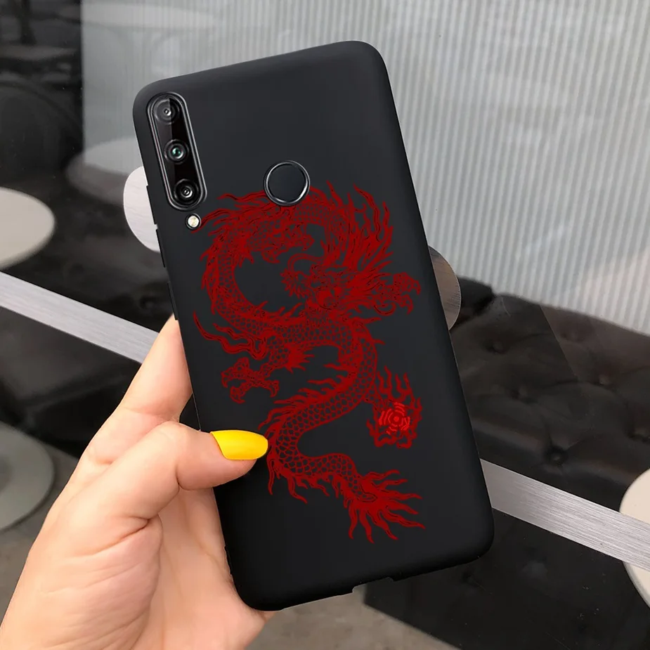 Чехол для телефона Huawei P40 Lite E роскошный черный силиконовый мягкий чехол из ТПУ