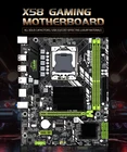Материнская плата JINGSHA X58M LGA 1366 двухканальная поддержка DDR3 ECC Память ОЗУ и процессор Intel Xeon  Core i7 USB3.0 до 32 Гб