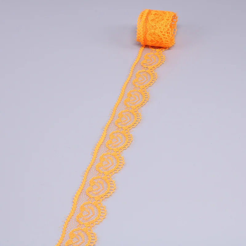 Кружевной рулон для отделки 10 ярдов узоры кружевная лента шитья рукоделия