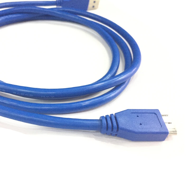 USB3.0 harddisk cable HDD AM/ microUSB AM/mic 1.5M 0.5M pure copper blue |