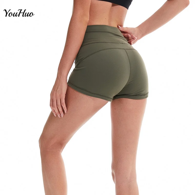 

Yoga Shorts Gym Sport Shorts Running Summer Double Layer Shorts Women Skinny Fitness Shorts Female Shorts Women Elastic Casual