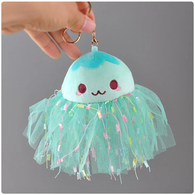 Kawaii Океаническая Медуза мягкая плюшевая игрушка Мультфильм Подводный мир кукла