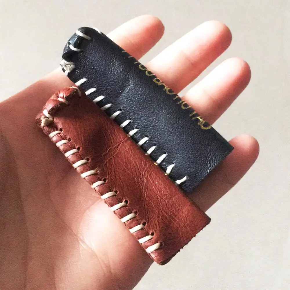 10 шт./лот аксессуары для бильярда натуральная кожа кия вал крышка бассейна снукер