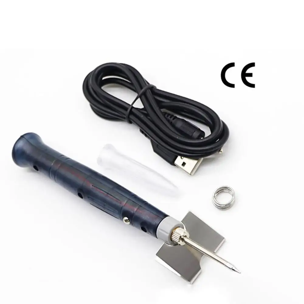 Новый 5 в 8 Вт Портативный USB паяльник ручка мини наконечник Переключатель