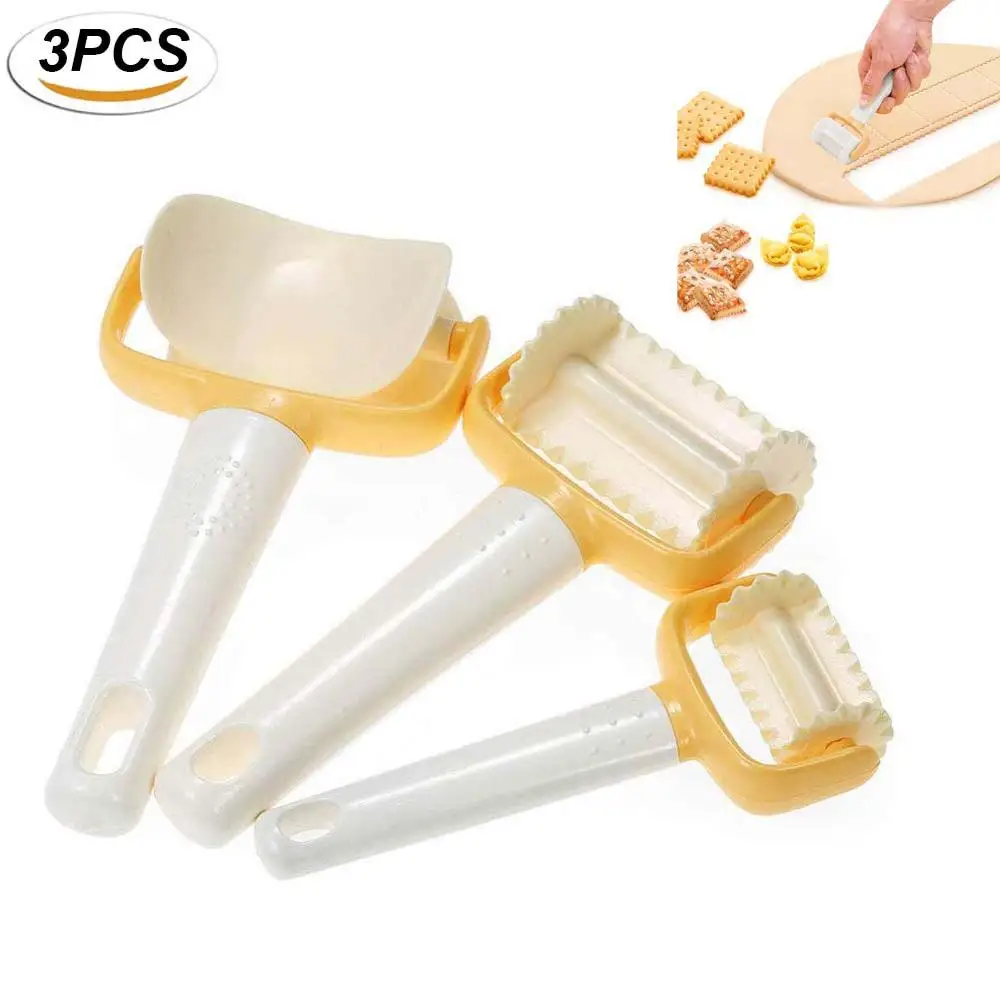 3 шт./компл. Круглый резак для печенья нож теста круглая формочка приготовления