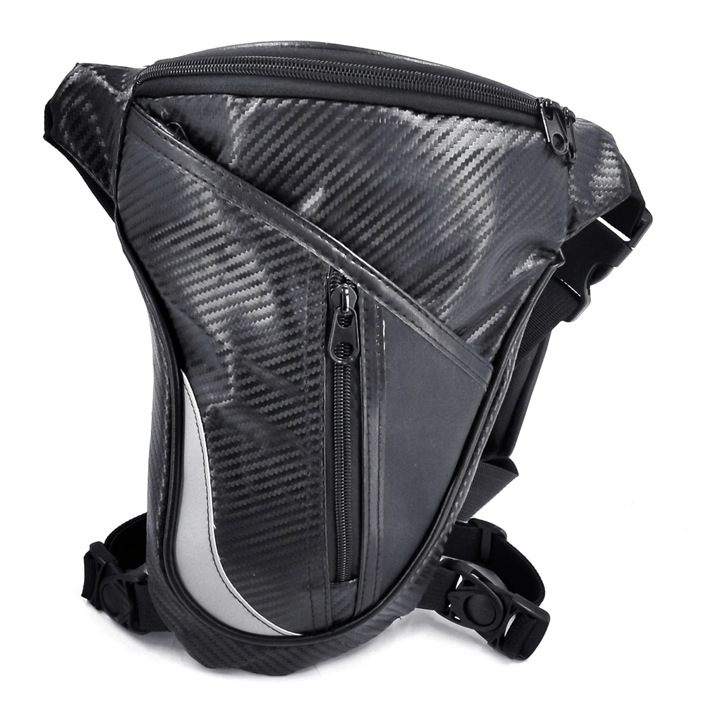 

Motorcycle anti-drop leg bag, waterproof nylon fashion belt unisex running riding bag.