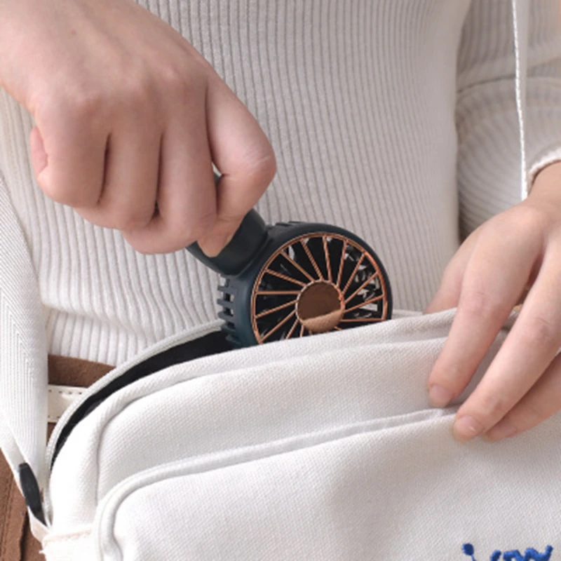 

Portable Energy Saving Mini Fan Hand Held Cooler USB Cable for Travel Office Outdoor Home Air Cooling Fan Men Women Child Gift
