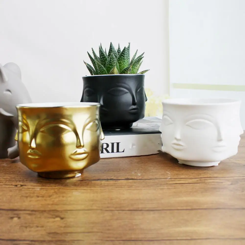 Скандинавский керамический горшок для цветов|Цветочные горшки и кадки| |