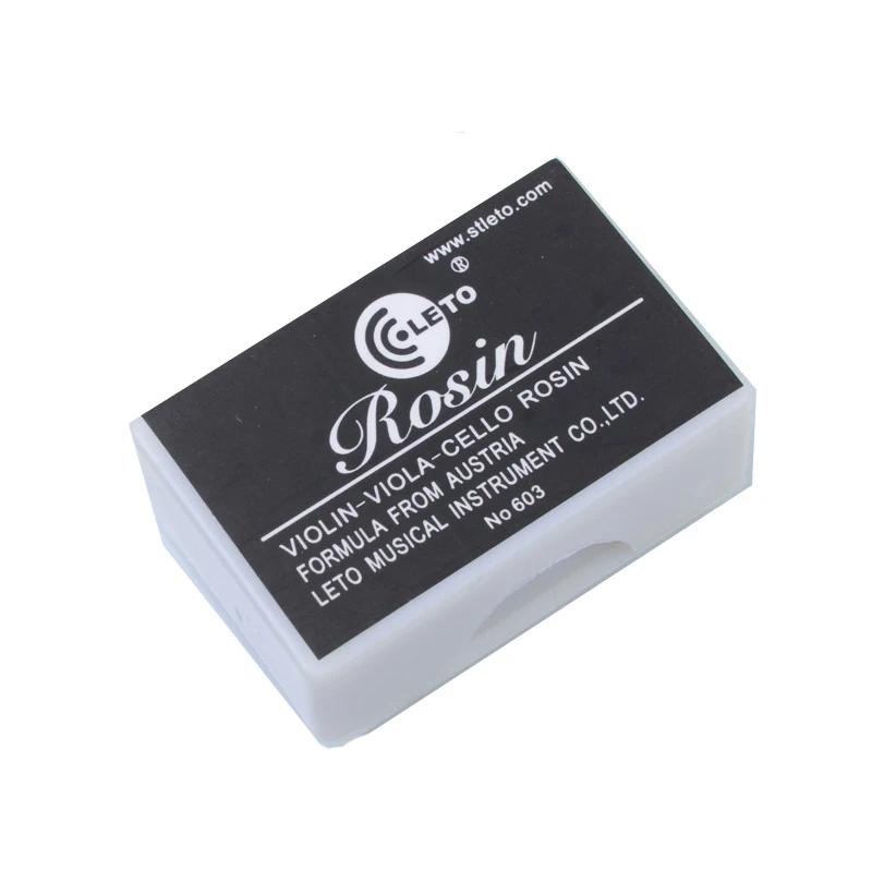 Wholesale 50 Pcs/ Lot LETO Mini Bow Rosin Violin 603 High Quantity Viola Cello Bowed String Accessories | Спорт и развлечения
