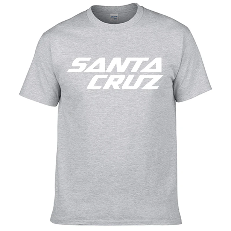 

SANTA CRUZ Mountain Bike t shirt men New 2020 summer 100% cotton T-shirt hip hop streetwear Harajuku Tops Tee Oversized Tshirt