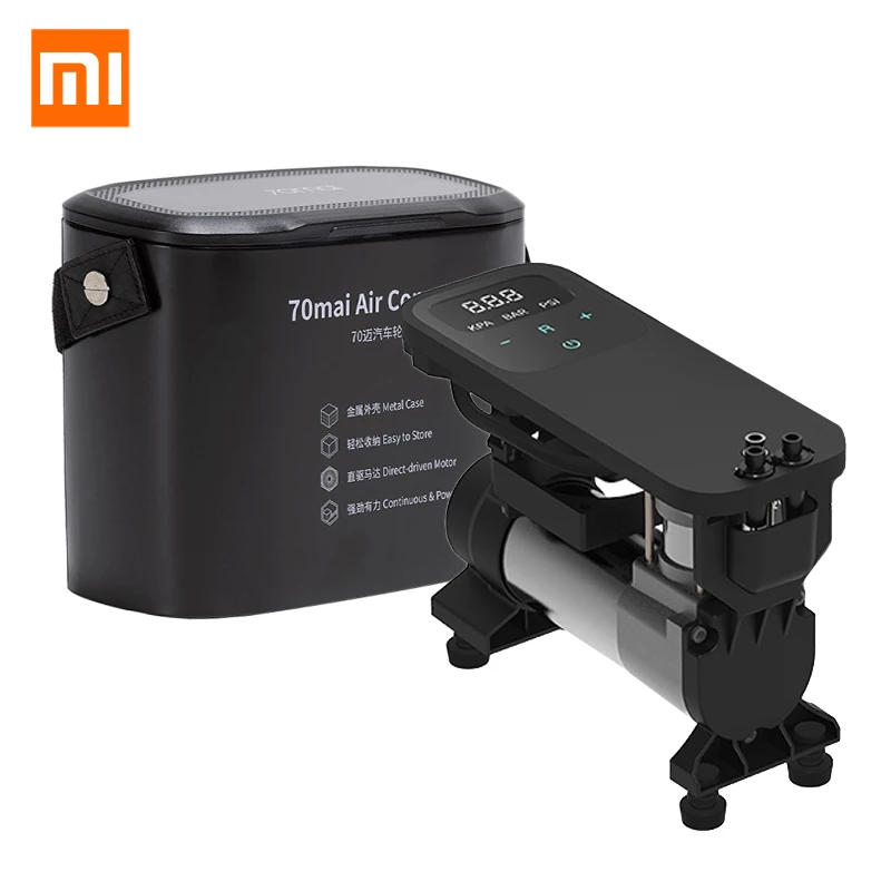 Xiaomi Mijia 100Psi воздушный компрессор DC12V автомобильный воздушный насос мини компрессор для шин автомобильный насос для шин для автомобиля грузовика внедорожника