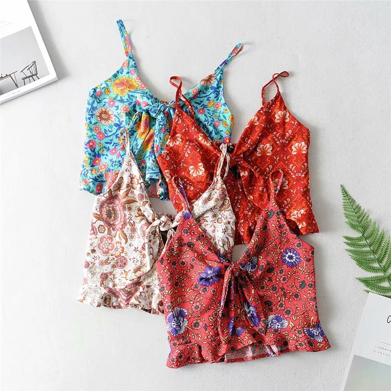 Boho Queens хиппи женские Защита от солнца с цветочным принтом пляжное платье без