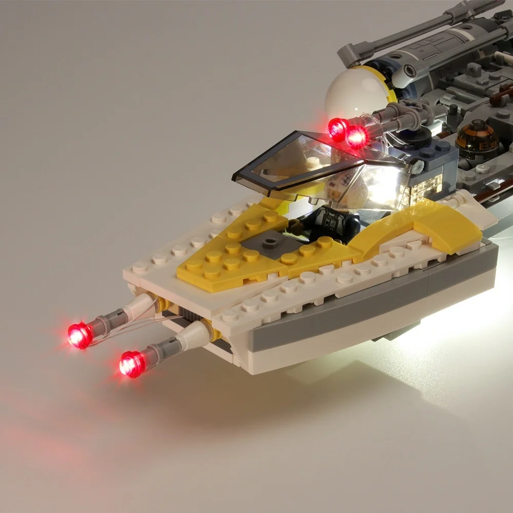 Светодиодный светильник набор для 75172 Звездных войн y-крылышко Звездный боец