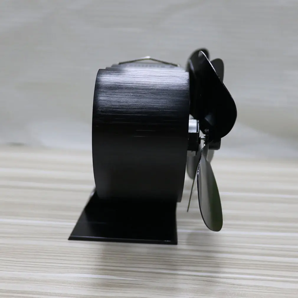 

201 mini 4-Blade Heat Powered Wood Stove Fan Thermal Power Fireplace Fan Heat Supplies Wood Stove Fan self-powered